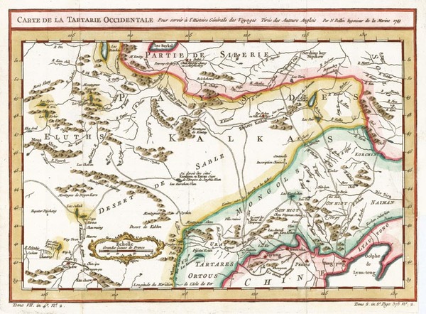 71-Europe, Ukraine, Asia, China, Central Asia & Caucasus and Russia in Asia Map By Jacques Nic