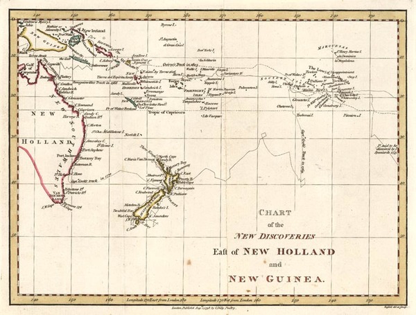 32-Australia & Oceania, Australia, Oceania and New Zealand Map By Jedidiah Morse  &  Charl