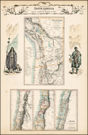 4-South America Map By Archibald Fullarton & Co.