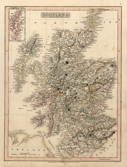 86-Europe and British Isles Map By Charles Smith