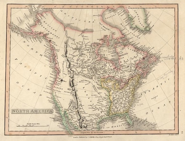 24-North America Map By Charles Smith