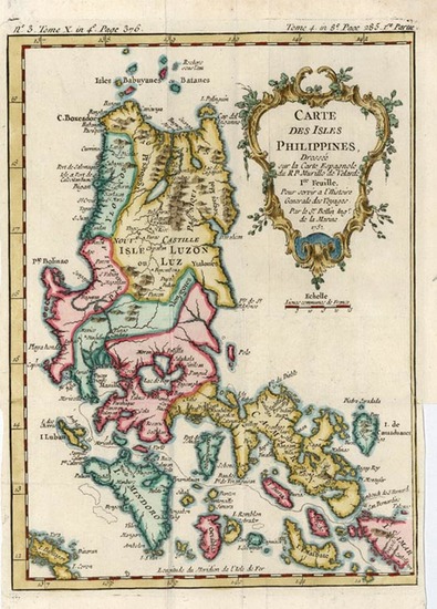 55-Asia, Philippines, Australia & Oceania and Other Pacific Islands Map By Jacques Nicolas Bel