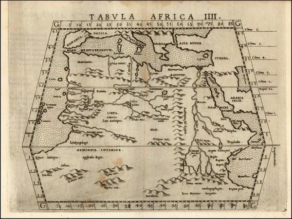 45-Europe, Mediterranean, Africa, North Africa, East Africa and West Africa Map By Girolamo Ruscel