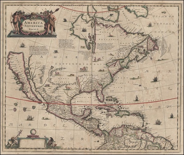 29-North America and California Map By Jan Jansson