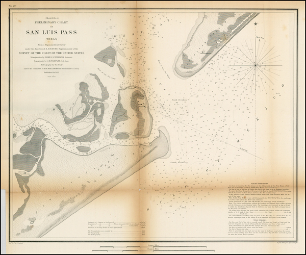 31-Texas Map By United States Coast Survey