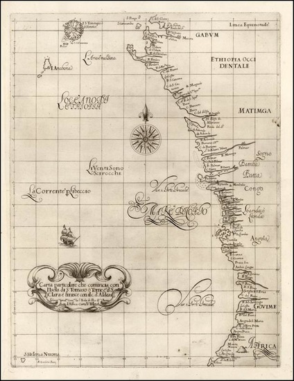 28-Africa and West Africa Map By Robert Dudley