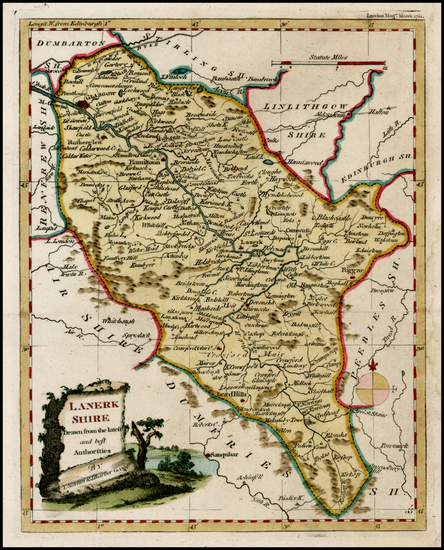 56-Europe and British Isles Map By Thomas Kitchin