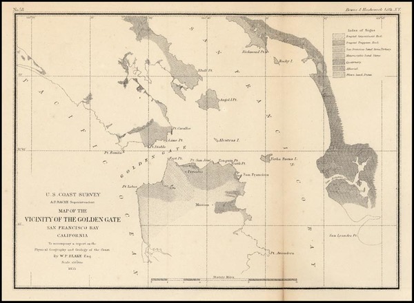 60-California Map By United States Coast Survey