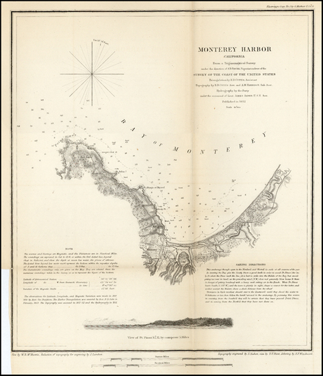 37-California Map By United States Coast Survey