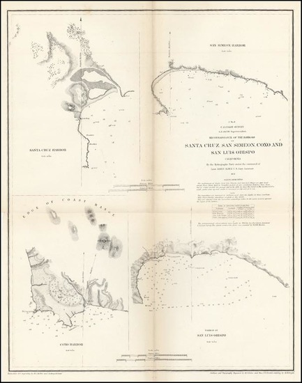 2-California Map By United States Coast Survey