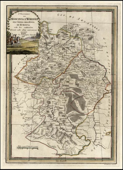 10-Europe and Russia Map By Giovanni Maria Cassini