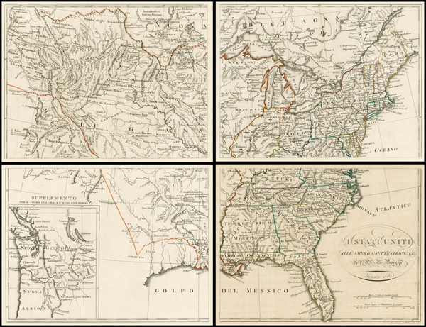 80-United States Map By Borghi