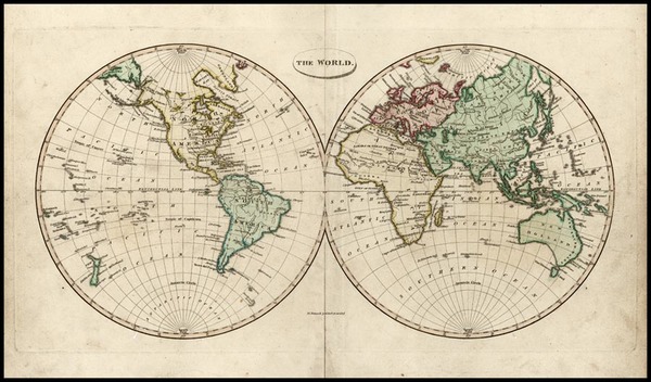 80-World and World Map By John Russell