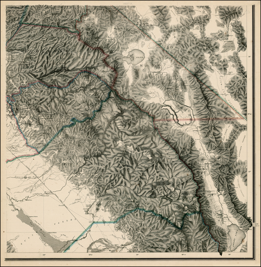 36-California Map By Charles F. Hoffmann / Josiah Dwight Whitney