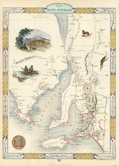 5-Australia & Oceania and Australia Map By John Tallis