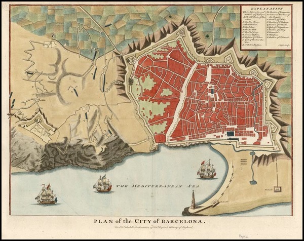 11-Europe and Spain Map By Paul de Rapin de Thoyras