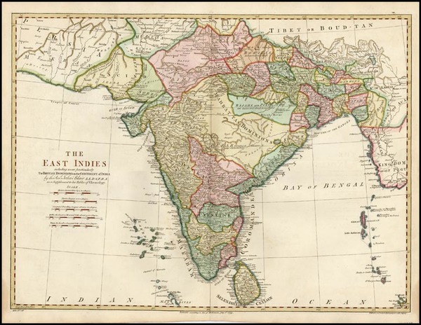 42-Asia, India and Central Asia & Caucasus Map By John Blair