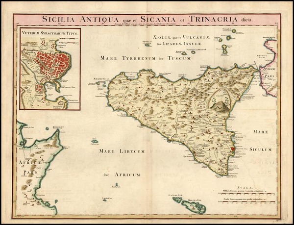 70-Europe, Italy, Mediterranean and Balearic Islands Map By John Blair