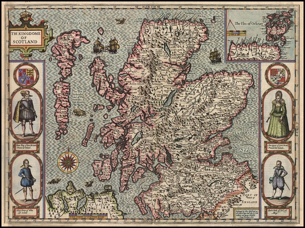 23-Europe and British Isles Map By John Speed