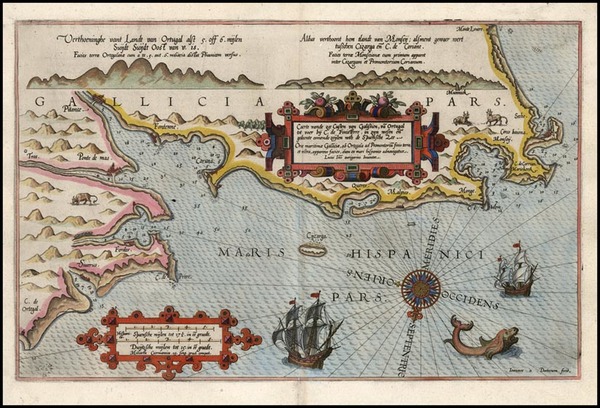 38-Europe and Spain Map By Lucas Janszoon Waghenaer