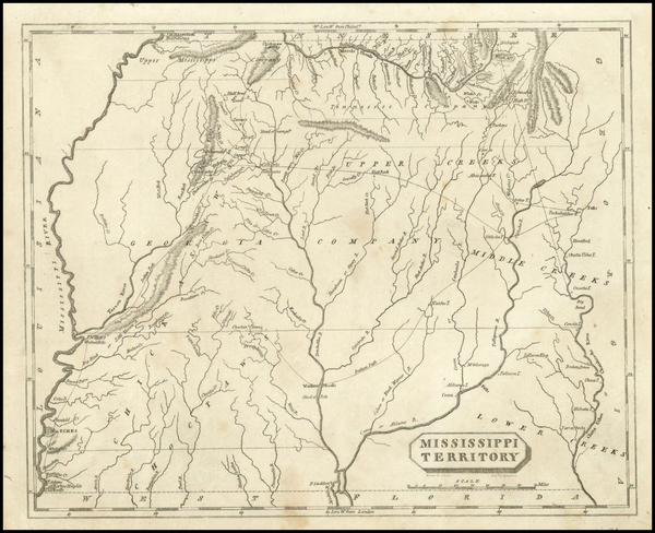 70-South Map By Aaron Arrowsmith  &  Lewis