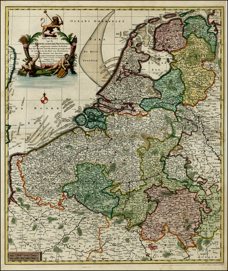 10-Netherlands Map By Reiner & Joshua Ottens