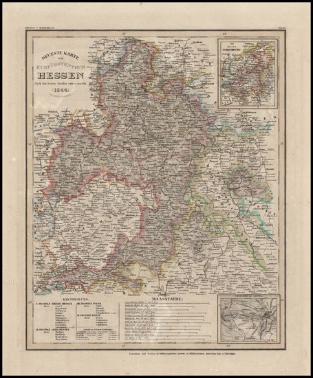 68-Europe and Germany Map By Joseph Meyer