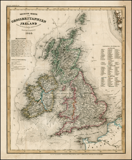 71-Europe and British Isles Map By Joseph Meyer