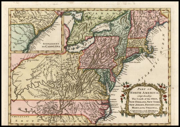 3-New England, Mid-Atlantic and Midwest Map By John Barrow