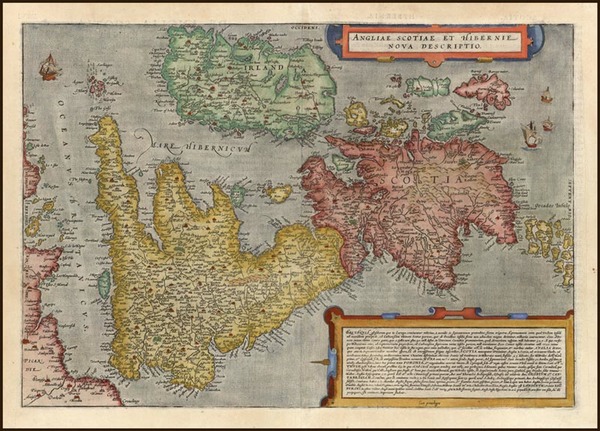 69-Europe and British Isles Map By Cornelis de Jode