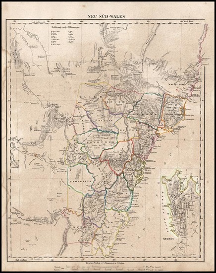 71-Australia & Oceania and Australia Map By Carl Flemming