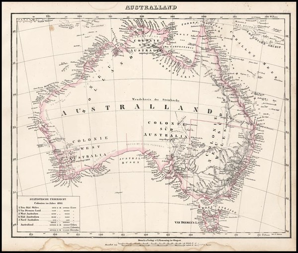 100-Australia & Oceania and Australia Map By Carl Flemming