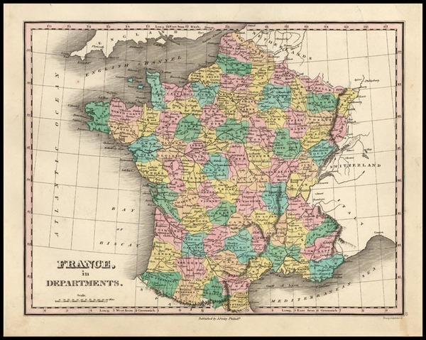 13-Europe and France Map By Anthony Finley