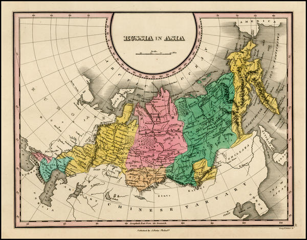 44-Asia, Central Asia & Caucasus and Russia in Asia Map By Anthony Finley