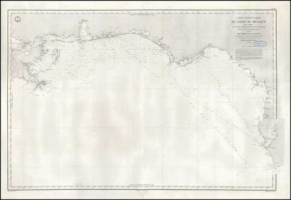 24-South and Southeast Map By Depot de la Marine