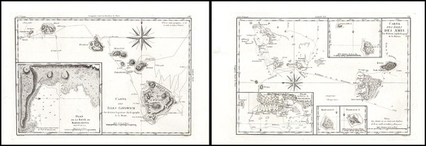 85-Hawaii, Australia & Oceania and Hawaii Map By Rigobert Bonne