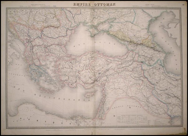 17-Europe, Turkey, Mediterranean, Asia, Turkey & Asia Minor and Greece Map By J. Andriveau-Gou