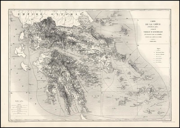 10-Europe, Turkey, Balearic Islands and Greece Map By Depot de la Guerre