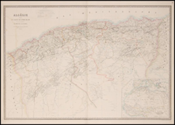 26-Africa and North Africa Map By J. Andriveau-Goujon