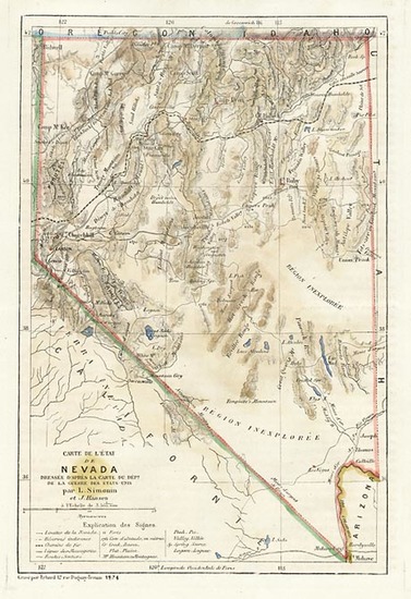 91-Southwest and California Map By Erhard