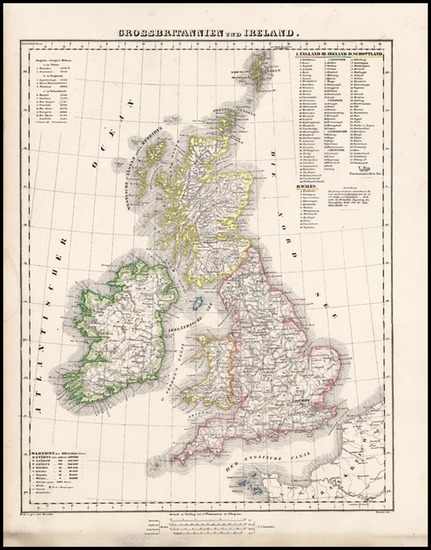 25-Europe and British Isles Map By Carl Flemming