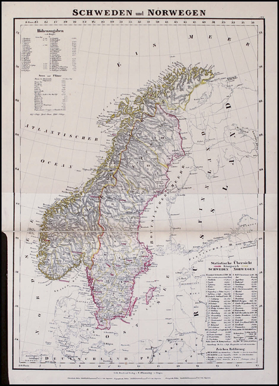 25-Scandinavia Map By Carl Flemming