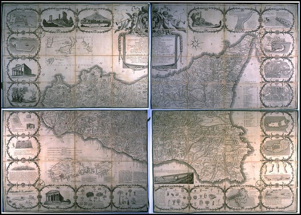 76-Europe and Italy Map By G.B Ghisius