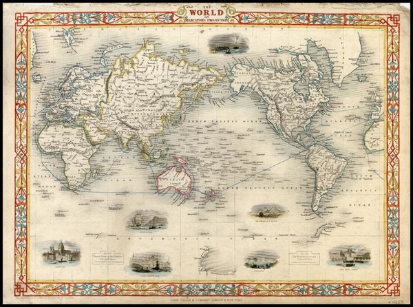 17-World and World Map By John Tallis