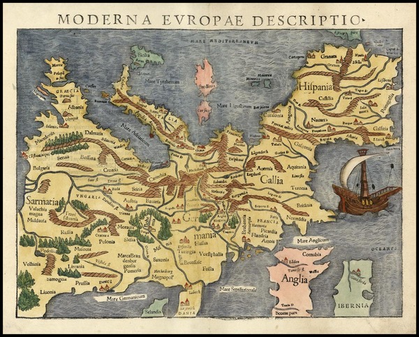 4-Europe and Europe Map By Sebastian Munster