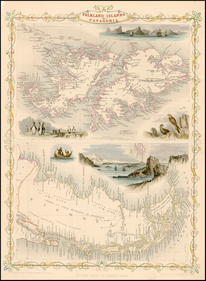 15-South America Map By John Tallis
