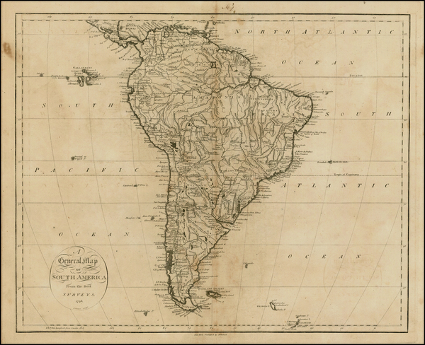 83-South America Map By John Reid