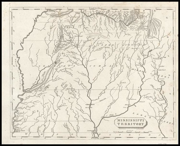 39-South Map By Aaron Arrowsmith  &  Lewis