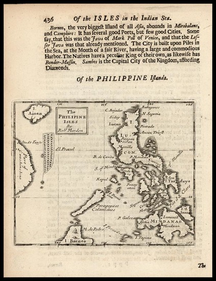 26-Asia, Southeast Asia and Philippines Map By Robert Morden