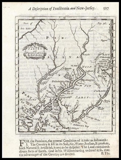 12-Mid-Atlantic Map By Robert Morden